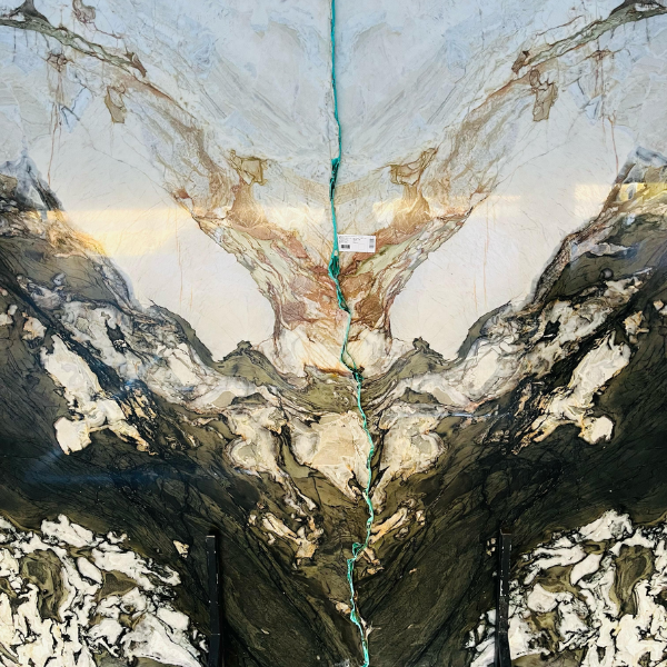 Pedra De Mármore Paraná Macchia Vecchia Branco - Imagem 5