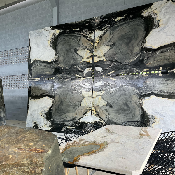 Pedra De Mármore Paraná Macchia Vecchia Branco - Imagem 4