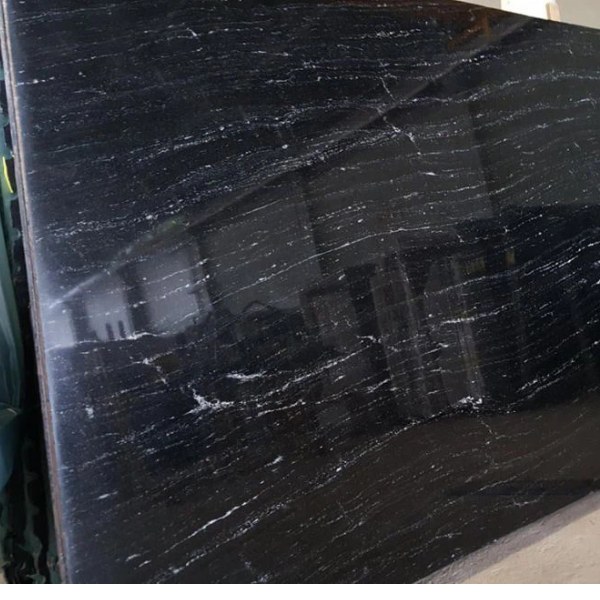 Pedra De Granito Preto Via Láctea - Imagem 2